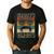Groovy Daddy 60s Outfit 70s Themed Party Costume Dad Hippie Men's Casual T-Shirt Black