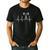 HAM Radio For Dad Ham Radio Operator Heartbeat Men's Casual T-Shirt Black HAM Radio For Dad Ham Radio Operator Heartbeat Men's Casual T-Shirt Black