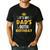 Happy Father Daddy 90 Years Old It's My Dad's 90th Birthday Men's Casual T-Shirt Black