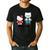 Hello Kitty Best Dad Fathers Day Small Men's Casual T-Shirt Black