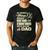 Hero Wears Dog Tags Combat Boots Proud Army Dad Father Men's Casual T-Shirt Black