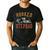 Hooked On Being Stepdad Father's Day Fishing Stepdad Men's Casual T-Shirt Black