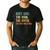 Host Dad The Man Myth The Bad Influence Retro Men's Casual T-Shirt Black