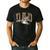 Hunting Dad Duck Camouflage Camo Preppy Camo Dad Camo Men's Casual T-Shirt Black