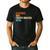 Husband Dad Firepit Master Hero Men's Casual T-Shirt Black