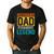 Husband Dad PSYCHIATRIST Legend Father's Day PSYCHIATRISTS Men's Casual T-Shirt Black