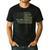 Husband Daddy Protector Hero Fathers Day Camo American Flag Men's Casual T-Shirt Black