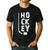 Ice Hockey Player Hockey Son Hockey Dad Men's Casual T-Shirt Black