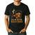 I’Ll Be In The Backyard Cigar Whiskey Dad Bourbon BBQ Summer Men's Casual T-Shirt Black