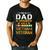I'm A Dad Grandpa And A Vietnam Veteran US Army Vet Men's Casual T-Shirt Black