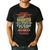 I'm A Lucky Dad I Have A Awesome Daughter She's Stubborn Men's Casual T-Shirt Black