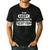 I'm Not Angry I'm Just Smiling In Scottish Dad Fun Scotland Men's Casual T-Shirt Black