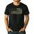 I'm Not The Step Dad I'm The Dad That Stepped Up Camouflage Men's Casual T-Shirt Black
