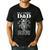 I'm A Viking Dad I Fear Odin And My Wife Viking Men's Casual T-Shirt Black