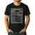 Jordanian Dad Nutrition Facts National Pride For Dad Men's Casual T-Shirt Black