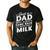 Just A Dad Who Always Came Back Dad For Men Men's Casual T-Shirt Black