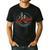 Just a Dad Who Always Came Back With The Milk Father's Day Men's Casual T-Shirt Black
