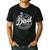 Just A Dad Who Always Came Back With The Milk Men's Casual T-Shirt Black