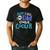 Just Like My Dad Only Cooler Father's Day Boys Girls Men's Casual T-Shirt Black