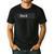 Just A Regular Dad Trying Not To Raise Liberals On Back Men's Casual T-Shirt Black