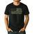 Just a Regular Dad Trying Not To Raise Liberals Camouflage Men's Casual T-Shirt Black
