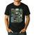 Kid Play Cars On Dad Back Race Track Mat Fathers Day Men's Casual T-Shirt Black