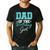Kids Birthday Party Parent Birthday Girl Father Daddy Dad Men's Casual T-Shirt Black