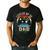 I Leveled Up To Dad 2025 Promoted To Daddy Soon To Be Father Men's Casual T-Shirt Black