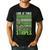 Look At Those Stripes Lawn Mowing Dad Lawn Mower Small Men's Casual T-Shirt Black