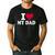 I Love My Dad Men's Casual T-Shirt Black