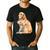 I Love Dad Patriotic Golden Retriever Canine Dog Lover Men's Casual T-Shirt Black