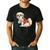 I Love Dad Tattoo Shih Tzu Dad Father's Day Men's Casual T-Shirt Black