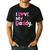 I Love My Daddy Best Dad Ever Father's Day Cool Kids Men's Casual T-Shirt Black