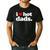 I Love Hot Dads Top For Hot Dad Joke I Heart Hot Dads Men's Casual T-Shirt Black