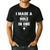 I Made A Hole In One Golfing Golf Lover Golfer Men Dad Men's Casual T-Shirt Black I Made A Hole In One Golfing Golf Lover Golfer Men Dad Men's Casual T-Shirt Black
