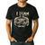 I Am Man King Powerful Dad Afro Melanin Men's Casual T-Shirt Black