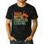 Man Myth Meat Smoker Legend Dad Grillfather BBQ Meat Smoking Men's Casual T-Shirt Black