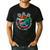 Marvel Comics Retro Classic Father's Day Avengers Hero Dad Men's Casual T-Shirt Black