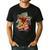 Marvel Iron Man Invincible Dad Father's Day Comic Retro Men's Casual T-Shirt Black