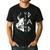 Men Celtic Norse Mythology Viking Dad Men's Casual T-Shirt Black