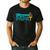 Mermaid Dad Mermaid Papa Grandpa Security Party Small Men's Casual T-Shirt Black