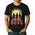 Mom Of 3 Boys Dad I Have Three Boys Dad Of 3 Boys Mom Of 3 Men's Casual T-Shirt Black