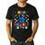 Mom And Dad Mom Of The Birthday Boy Dog Paw Family Matching Men's Casual T-Shirt Black