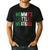 Mommy's Little Meatball Italian Quote Family Dad Mom Kids Men's Casual T-Shirt Black