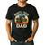 Monster Truck Dad Shirt Retro Vintage Monster Truck Shirt Men's Casual T-Shirt Black
