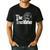 Monster Truck Jam Truckfather Dad Father UTE Pickup Men's Casual T-Shirt Black