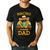 Nacho Average Dad Father Joke Vintage Cinco De Mayo Men's Casual T-Shirt Black
