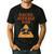 Nacho Average Dad Dad Joke Nacho Chip Men's Casual T-Shirt Black