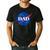 NASA Inspired DAD Meatball Men's Casual T-Shirt Black NASA Inspired DAD Meatball Men's Casual T-Shirt Black
