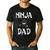 Ninja Dad Tshirt Ninja Shirt Ninja Tshirts Father Men's Casual T-Shirt Black